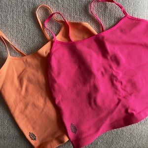 Free People Movement Happiness Runs Skinny Strap Crop Tank